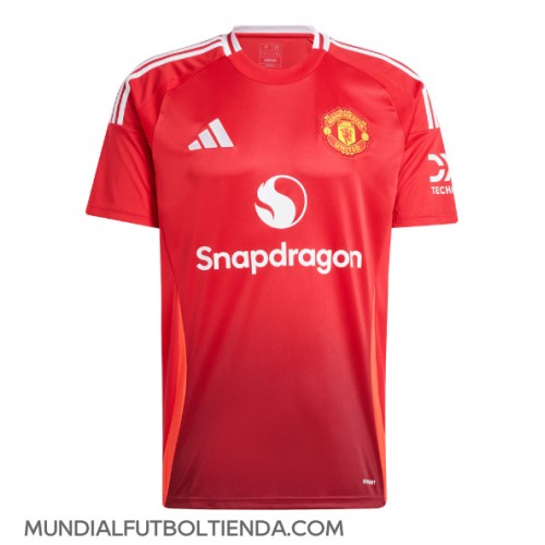 Camiseta Manchester United Primera Equipación Replica 2024-25 mangas cortas